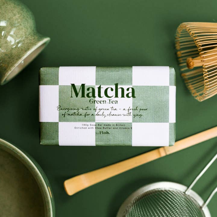 Savon au thé vert matcha pour la vente par Toasted Crumpet (We Pay All US Duties & Tariffs)