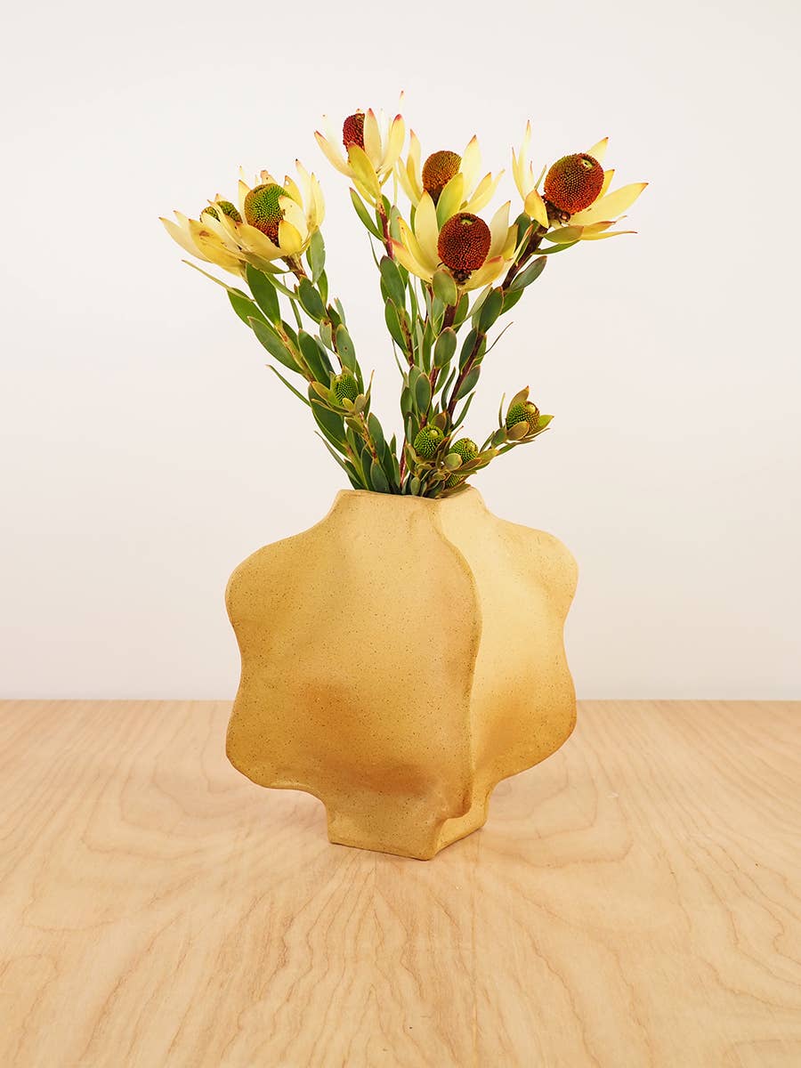 Nani Goods - Wholesale Vase - Cereus Vase, Small (Sand)