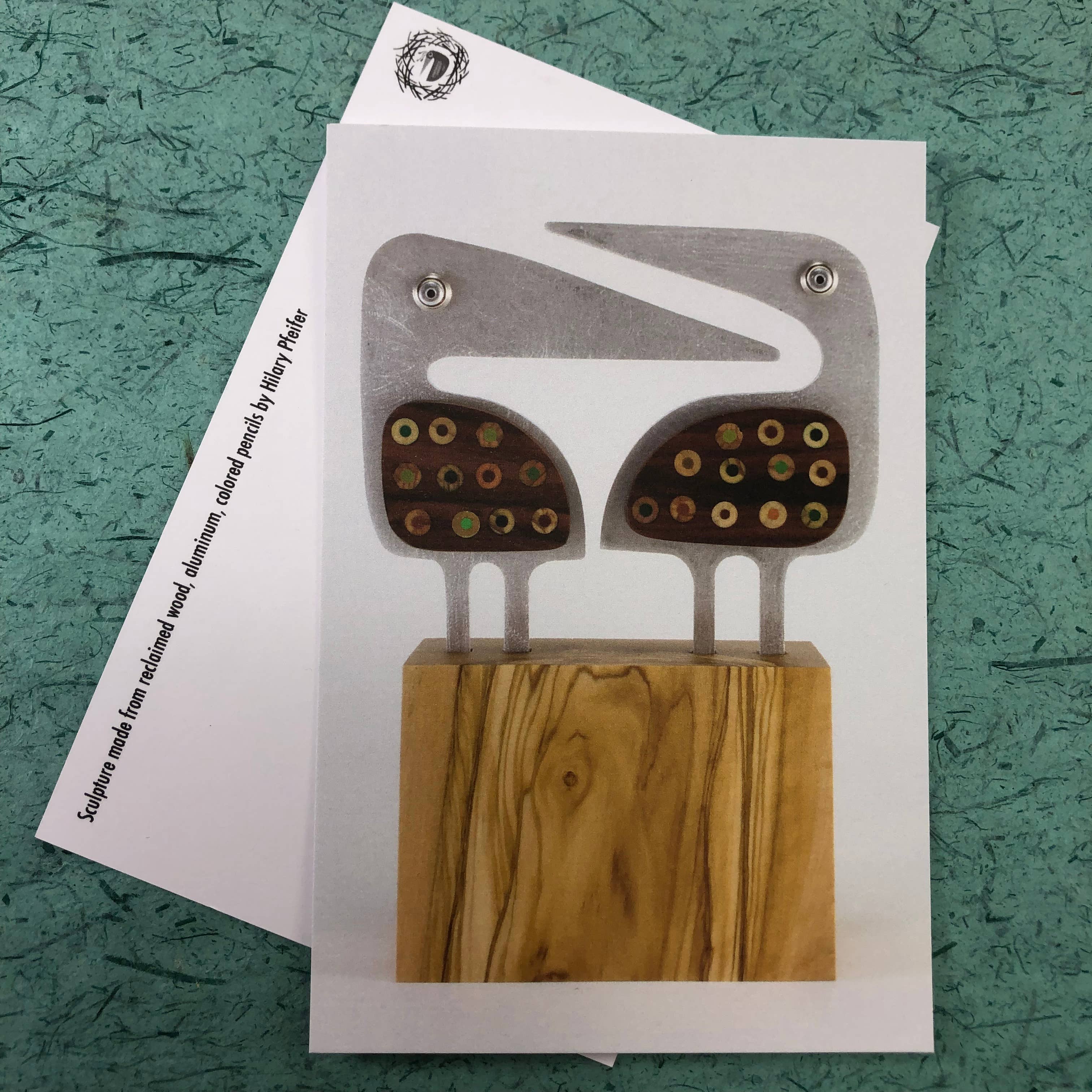 Bunny with a Toolbelt - Wholesale Sculpture - Lovebirds Sculpture Postcard1