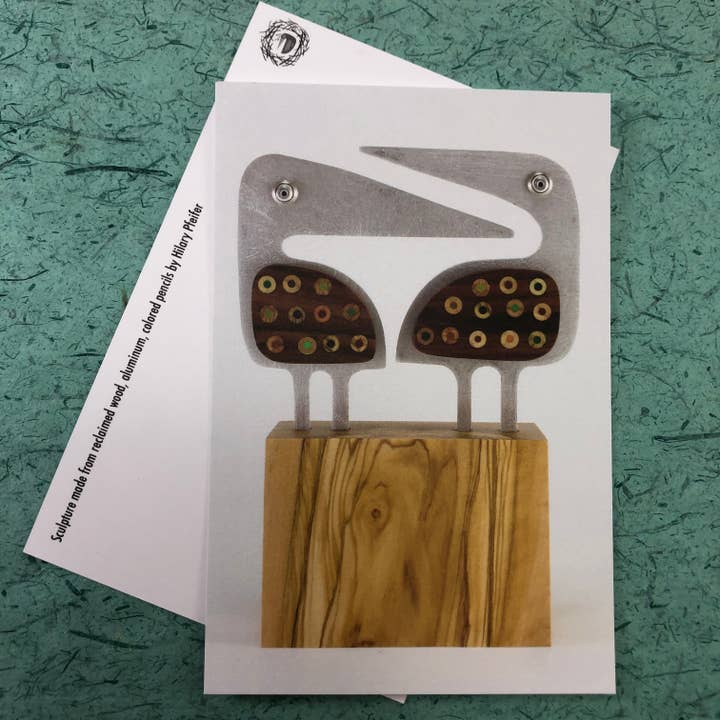 Bunny with a Toolbelt - Wholesale Sculpture - Lovebirds Sculpture Postcard1