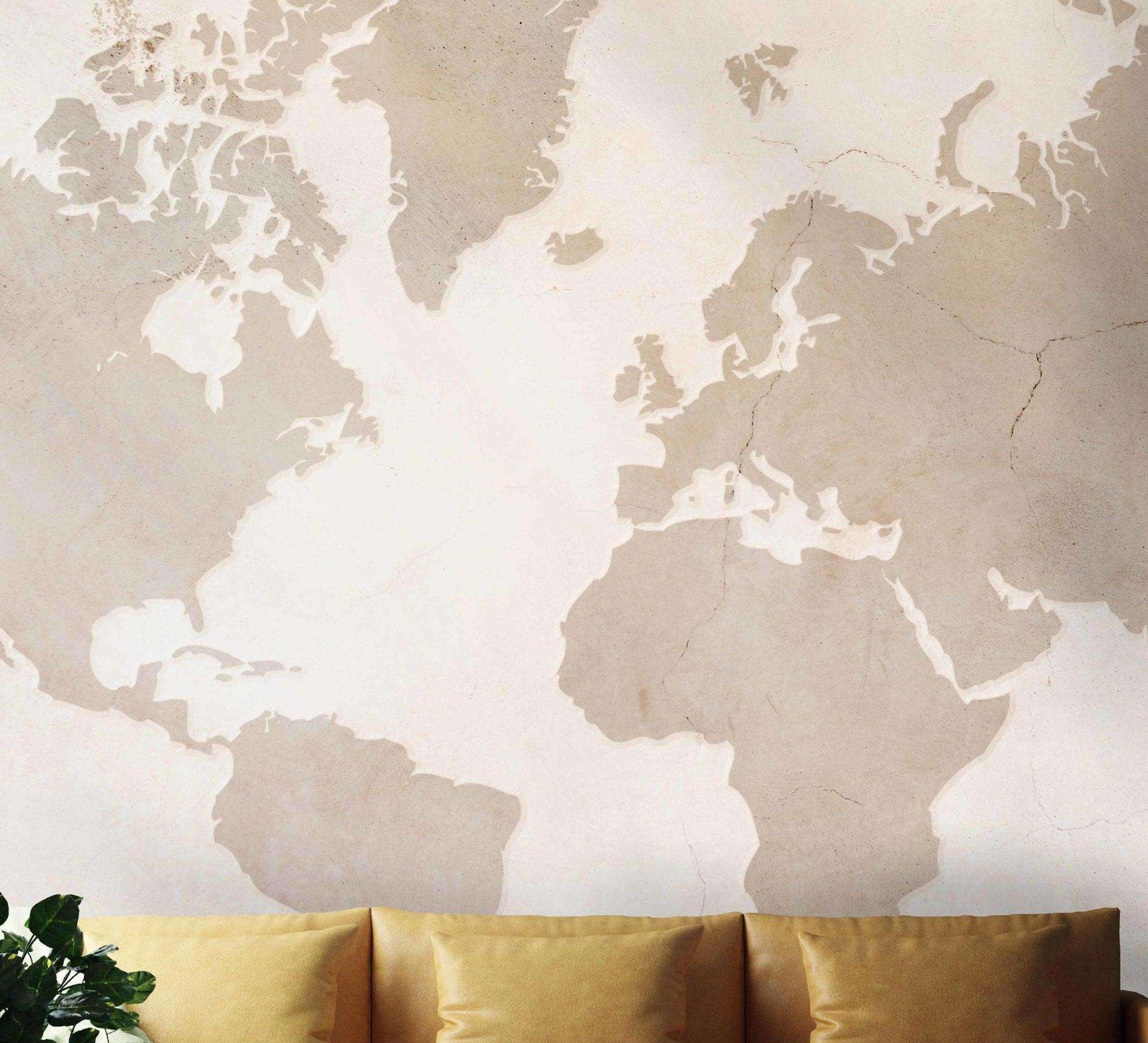 Wallpapers4Beginners - Wholesale Wallpaper - Carta da parati leggera Planisphere4