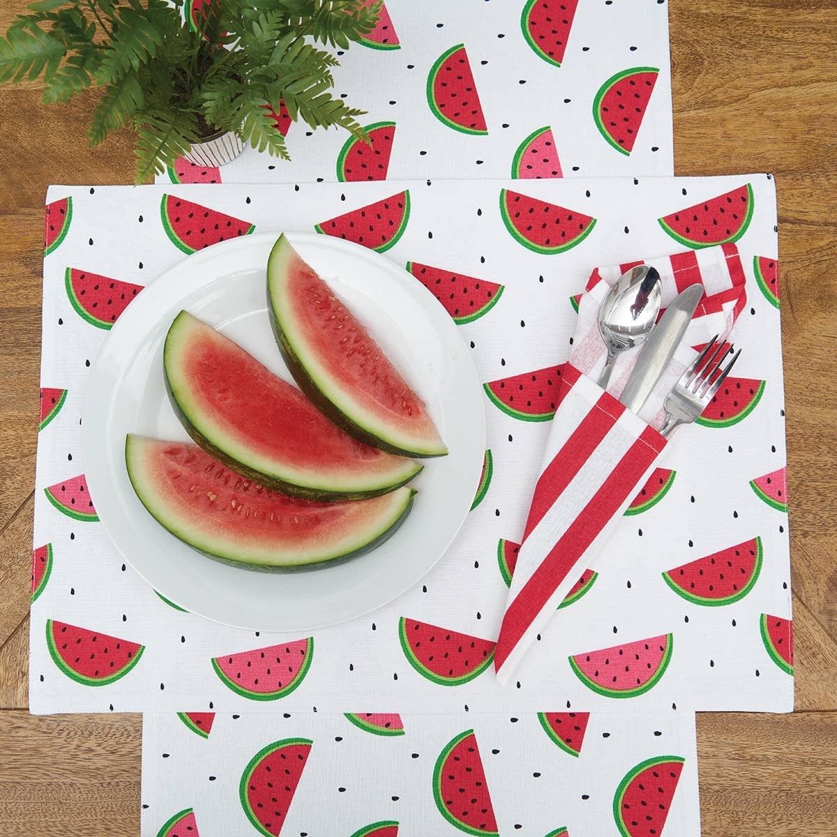 C&F Home - Wholesale Table Runner - Summer Watermelon Whimsy Table Runner2