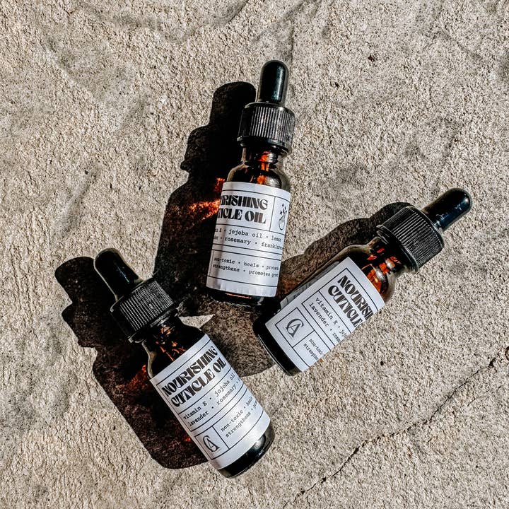 Nourishing Cuticle Oil for wholesale by Clay & Alchemy