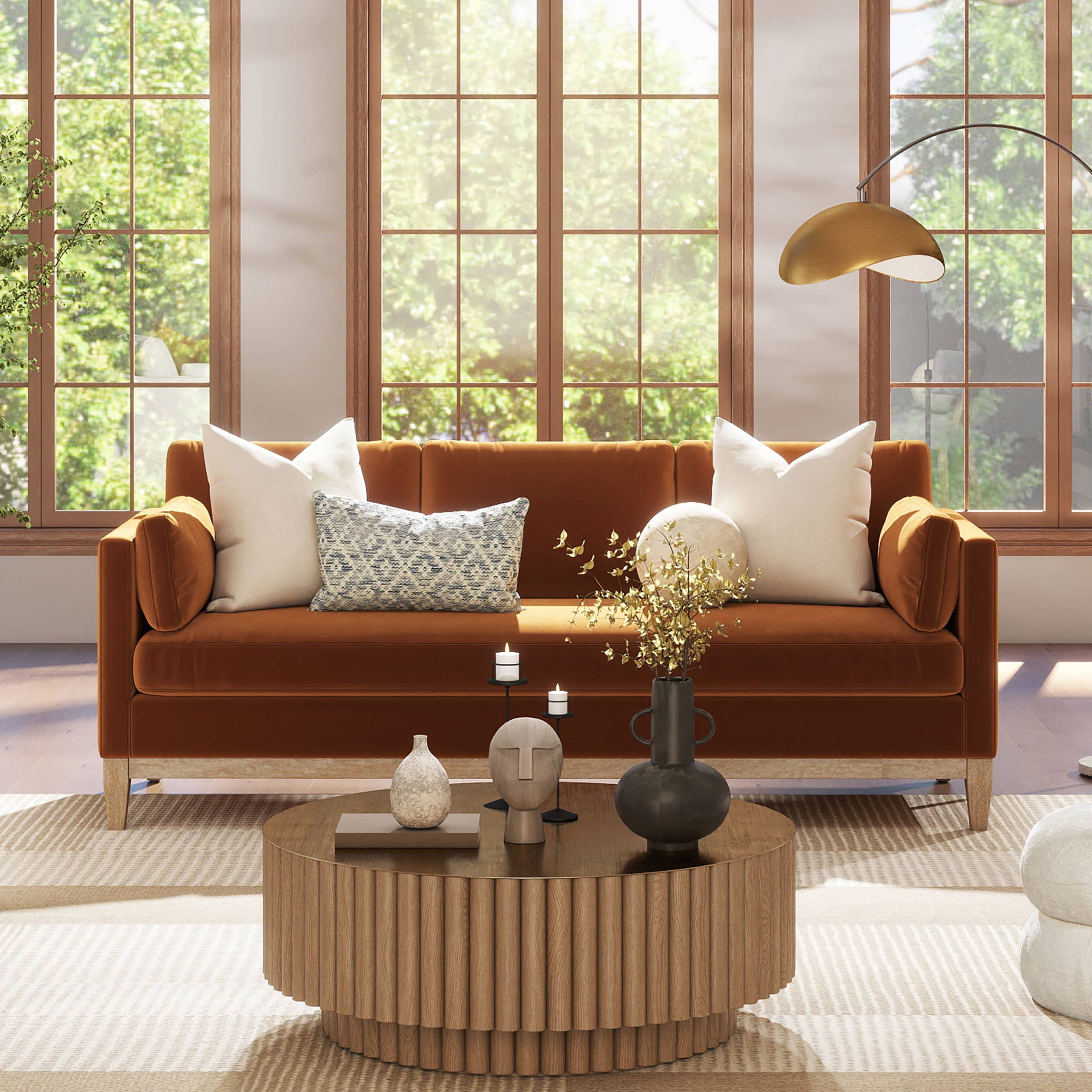 Jennifer Taylor Home - Wholesale Sofa - Pasadena Modern Farmhouse Living Room Seating Collection25