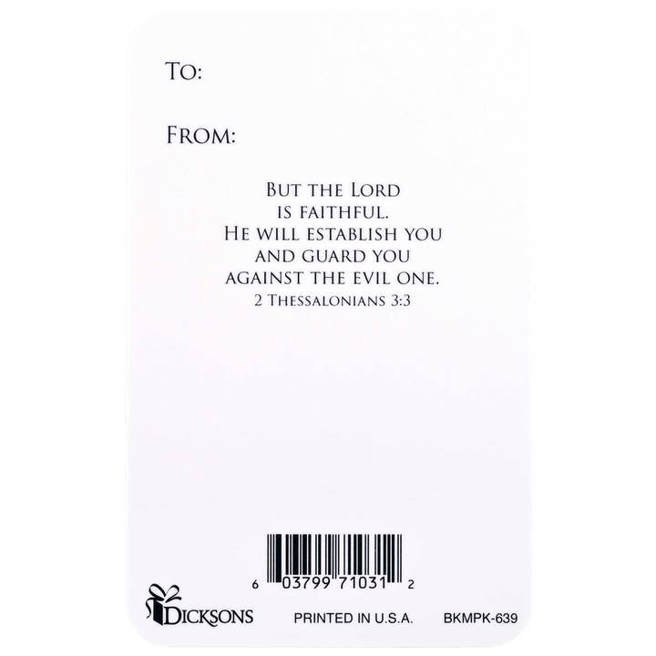 Dicksons - Wholesale Bookmark - Pocketcard He Carried Joshua 1:91
