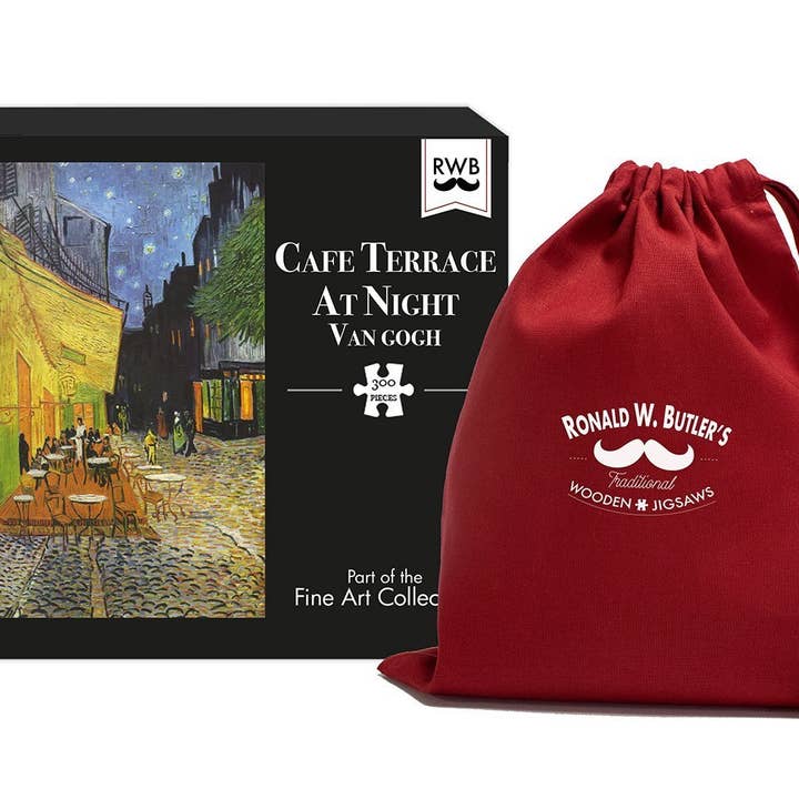 Cafe Terrace at Night van Van Gogh 300 delige houten puzzel Pu voor wholesale door All Jigsaw Puzzles