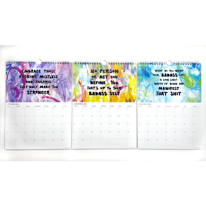 Tori Tornado – wholesale Calendar – The 2026 Motherfucking Badass Inspirational Calendar