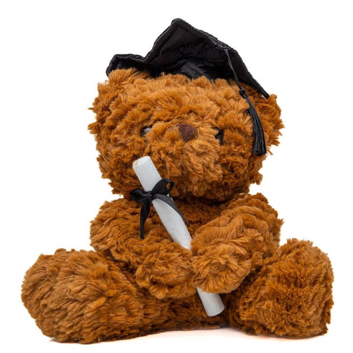 KINREX - Wholesale Stuffed/Plush Toy - Kids & Baby - Graduation Stuffed Plush Teddy Bear 11.81"