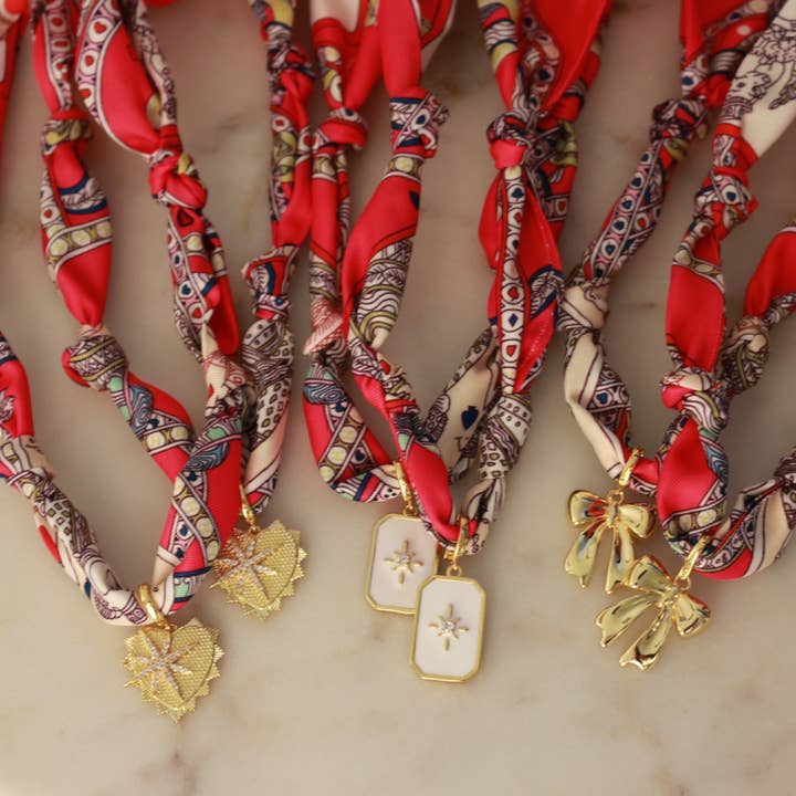 Deep South Originals Inc. – Colar pingente/pendente por atacado – Colar Lenço Rodeo Rose2