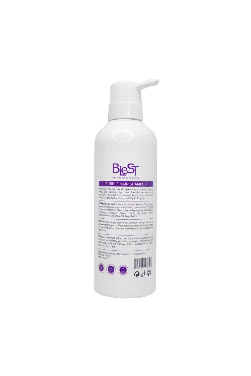 PINEAPPLE Beauty – Champô por atacado – Xime HPS-01 Blest Hair Care Champô Roxo - 12