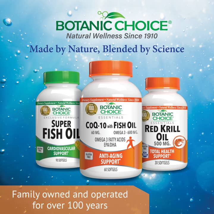 Botanic Choice – Engroshandel Kosttilskud og vitaminer – Botanic Choice CoQ-10 med fiskeolie - 60 softgels4