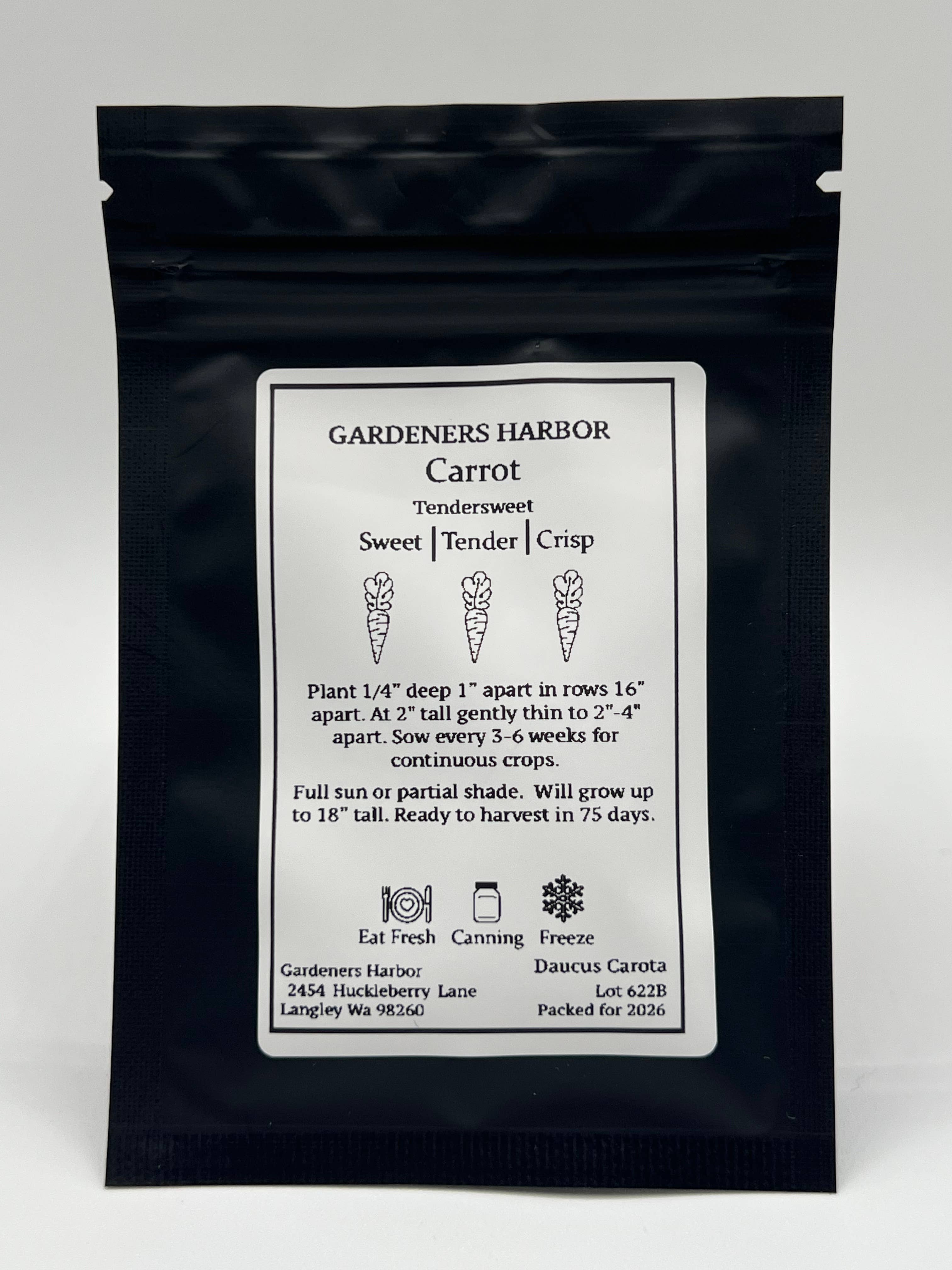 Gardeners Harbor - Wholesale Plant Seeds - Vegetable Garden Seed Packs – 6-Variety Case4