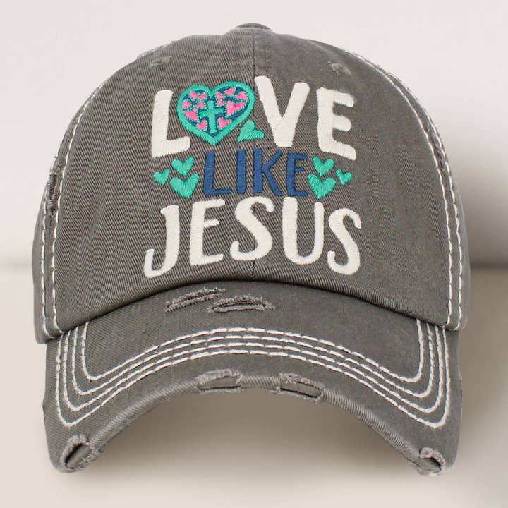 Sensibling Corp. – wholesale Baseball cap – Women's – LOVE LIKE JESUS Vintage Baseball Cap