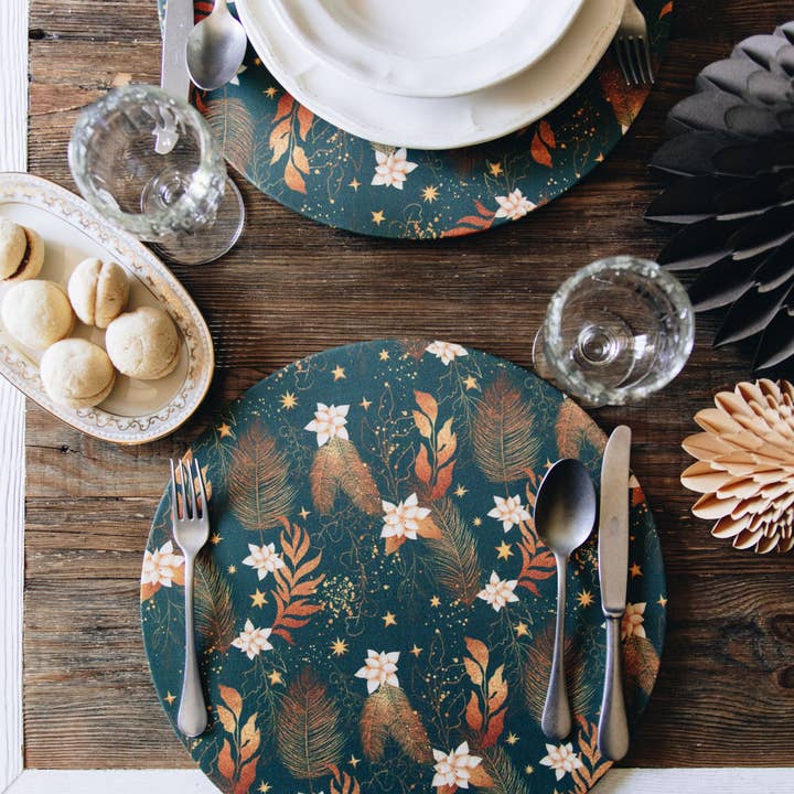 Plato de presentación Silent Night ✨ para venta al por mayor de Misalù - Dress up your table