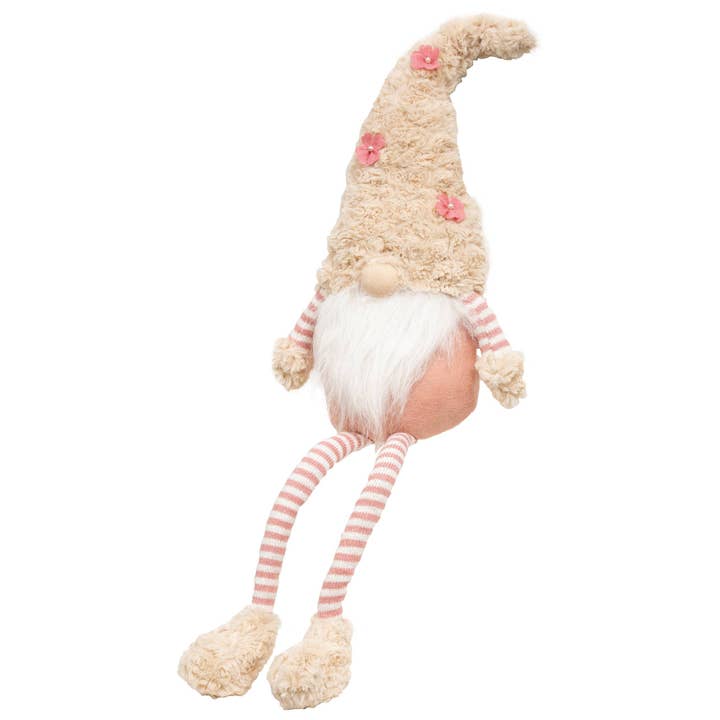 FABRIC SITTING GNOMES W/LONG LEGS for wholesale by CWI Gifts