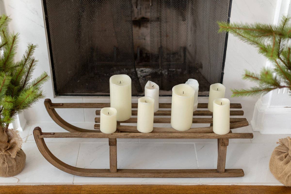 etúHOME - Wholesale Christmas Decoration - Found Wood Sled7