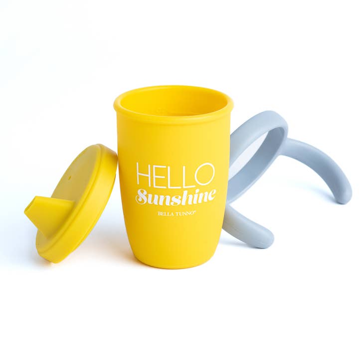 Bella Tunno - Wholesale Drinking Glass/Cup - Kids & Baby - Hello Sunshine Happy Sippy Cup1