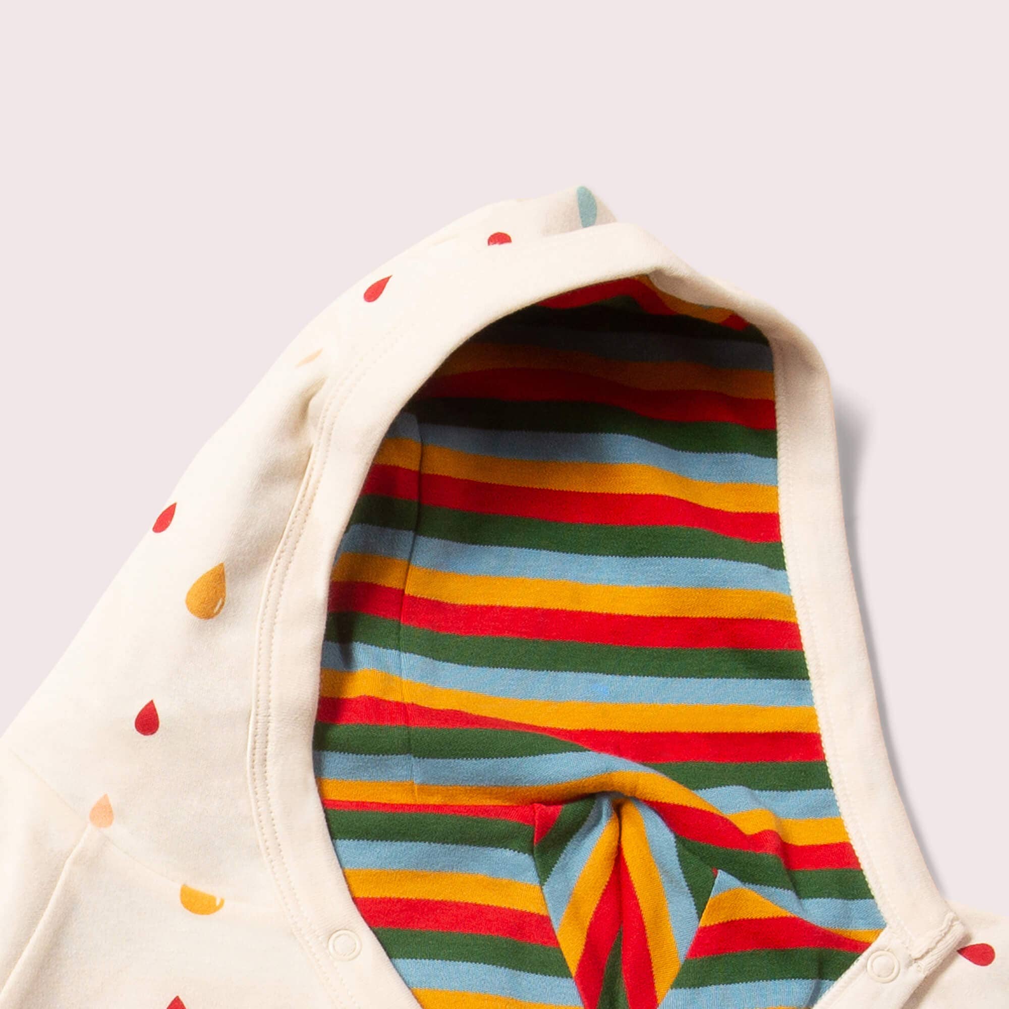 Drop Drop Gentag Print Dryp Drop Reversible Hooded Snug Som Bug Suit for engroshandel på Faire2