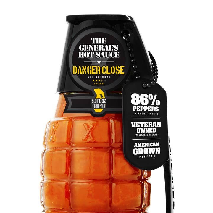 The General's Hot Sauce - Wholesale Hot Sauce - Danger Close - The General's Hot Sauce
