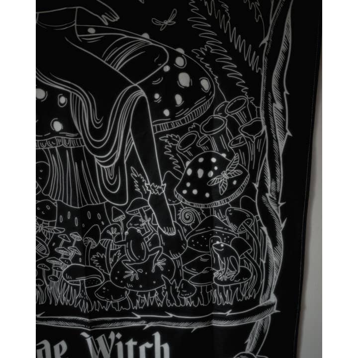 The Pretty Cult - Wholesale Tapestry/Textile - Fae Witch Oracle Tapestry4