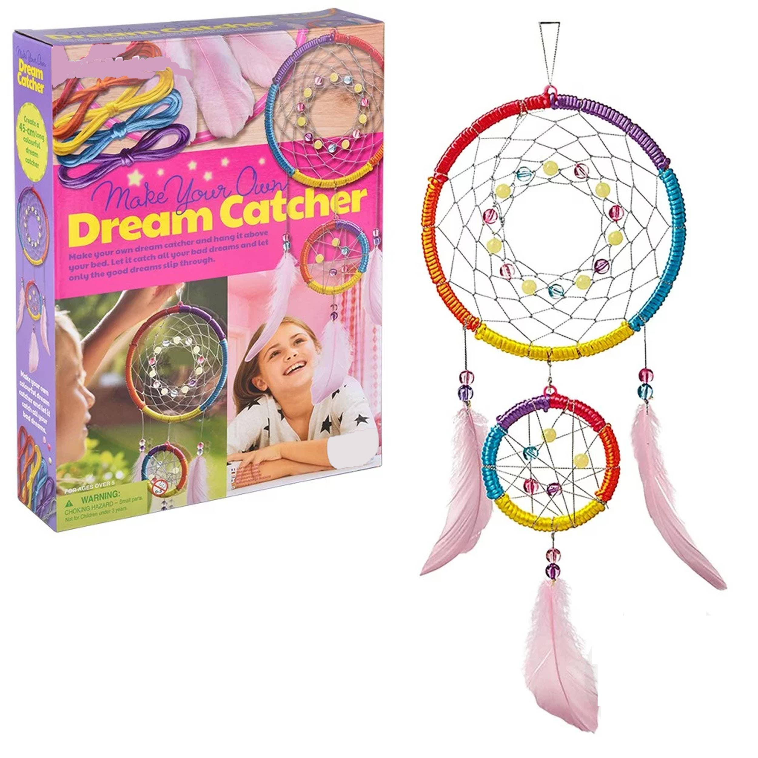 Pagdee Kids Juniors - Vendita all'ingrosso Kit per lavoretti fai da te - Bambini - Kit Creativo per Bambini: Acchiappasogni Decorazioni Festive0