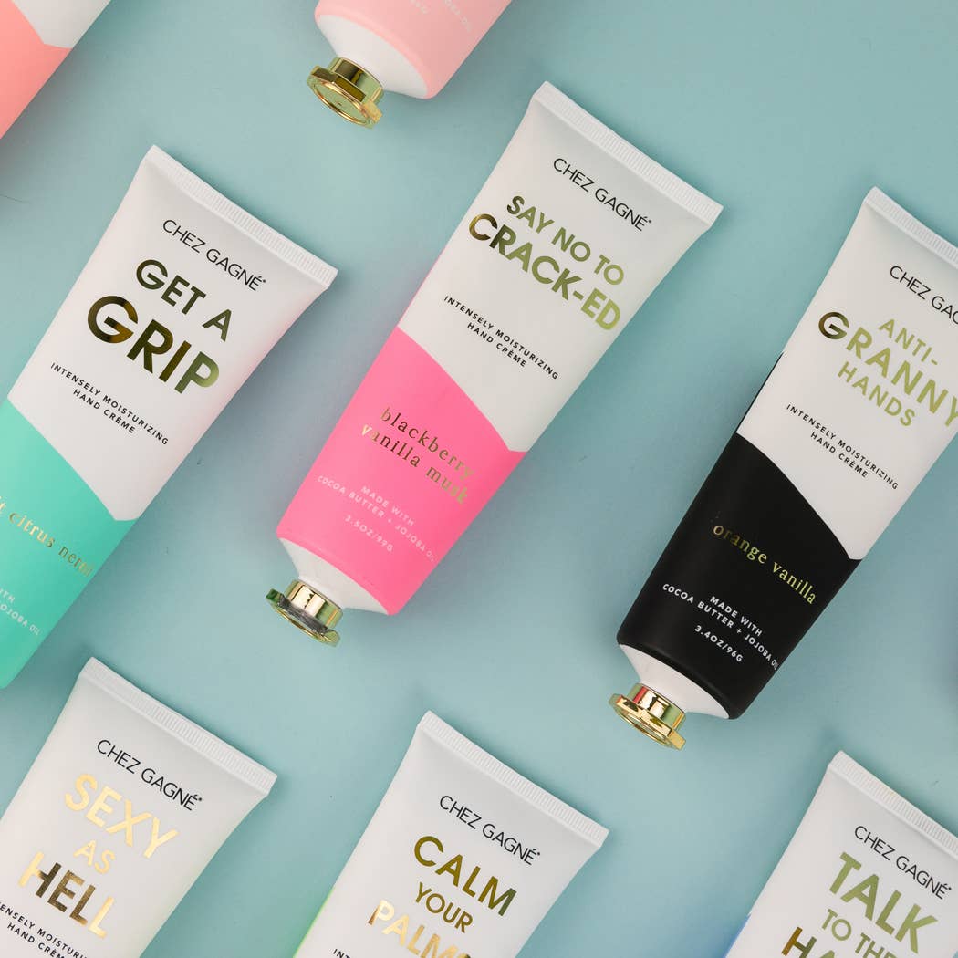 Chez Gagné - Wholesale Hand Cream/Lotion - Anti-Granny Hands - Orange Vanilla - Clean + Vegan Hand Crème - 3.4oz11