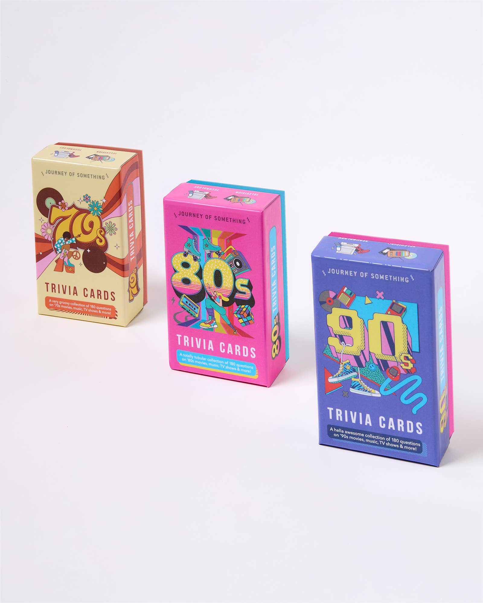 Journey of Something USA - Wholesale Card Game - 90s Trivia Card Game – Fun Adult Party Game3