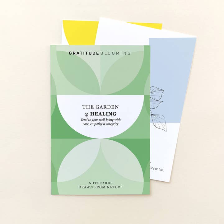 Boxed Notecard Set - The Garden of Healing for wholesale by Gratitude Blooming
