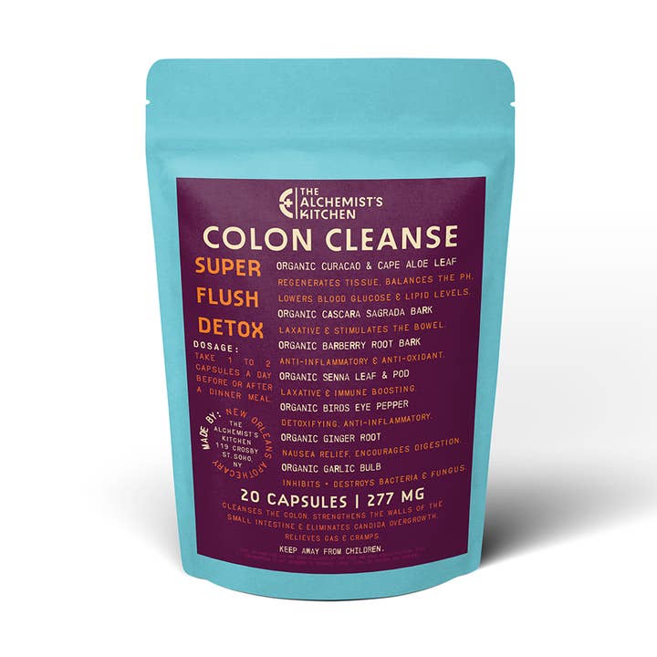 Colon Super Flush Cleanse for wholesale by plant alchemy remedies