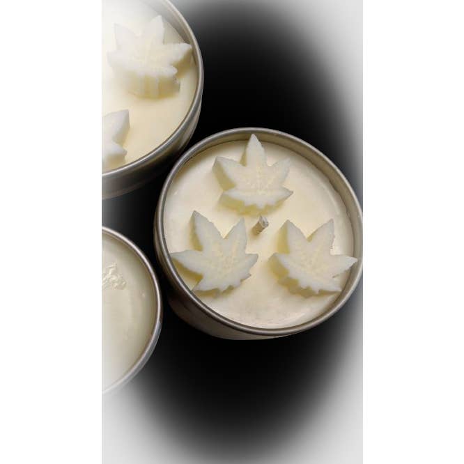 High Hopes Hemp scented soy candle for wholesale by Wicked Wax