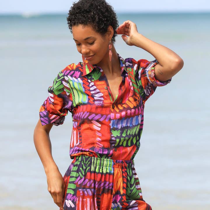 Unisex Lange Mouw Shirt - Kruispunt voor wholesale door JAMS World