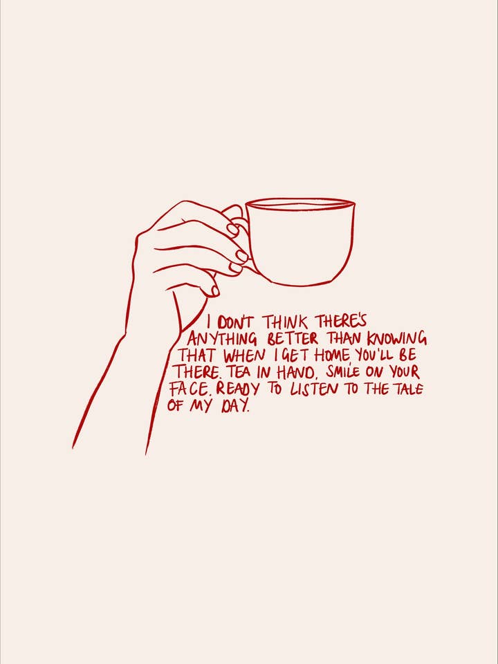 Anything Better | Romantic Print for wholesale by Peak Prints