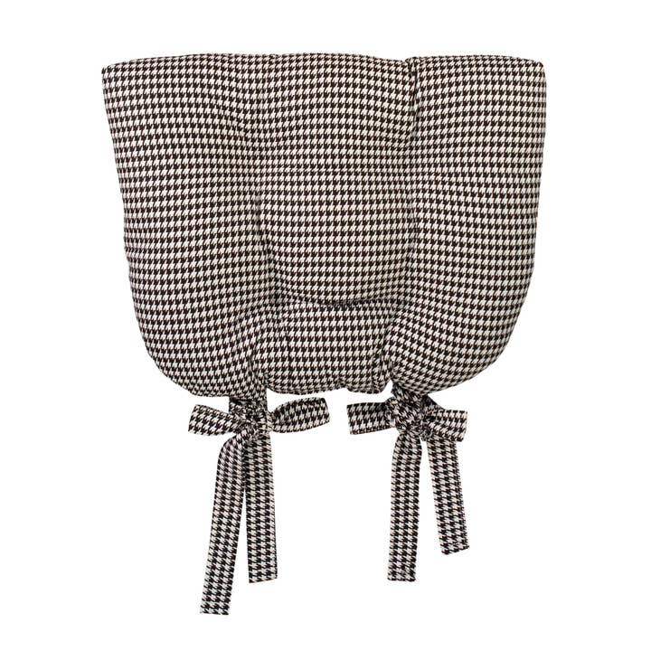 Black and White Table Top - Houndstooth Chairpad (Indoor) for wholesale by Thomasville at Home