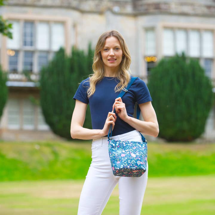 Saco Brook de Lona com Estampa Floral por atacado de Earth Squared