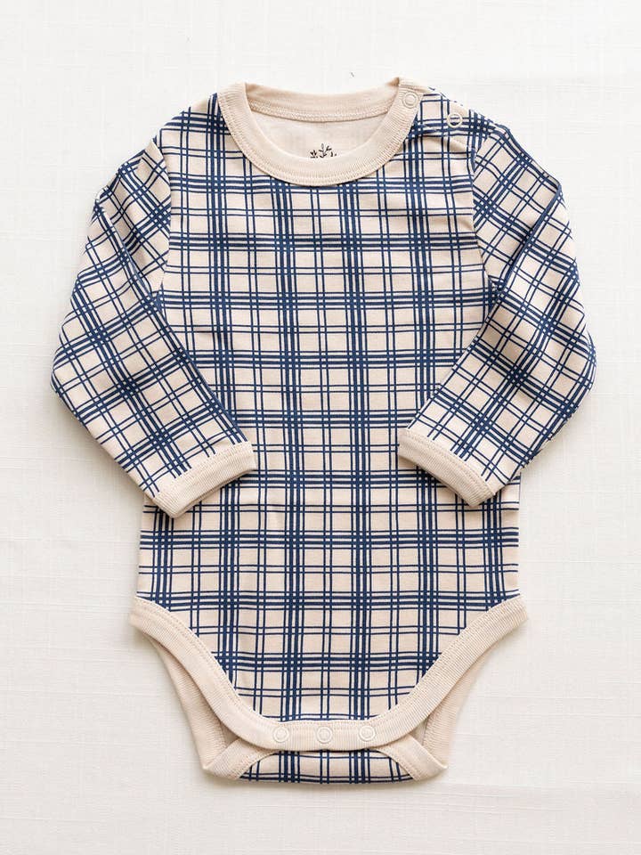 onesie | french plaid for wholesale by New Grain
