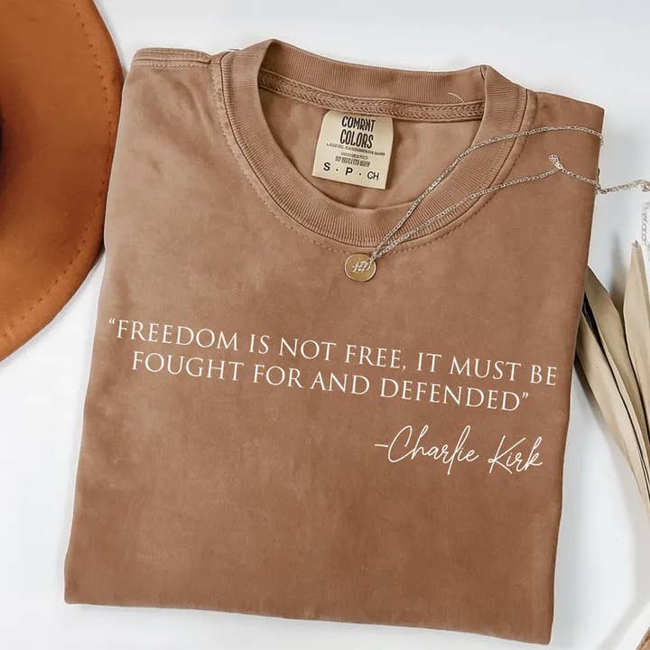 Southern Designs & Home Decor - Wholesale Screen Printed T-Shirt - Women's - Freedom Charlie