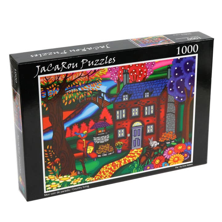 Country Living 1000st legpuzzel voor wholesale door JaCaRou Puzzles Inc.