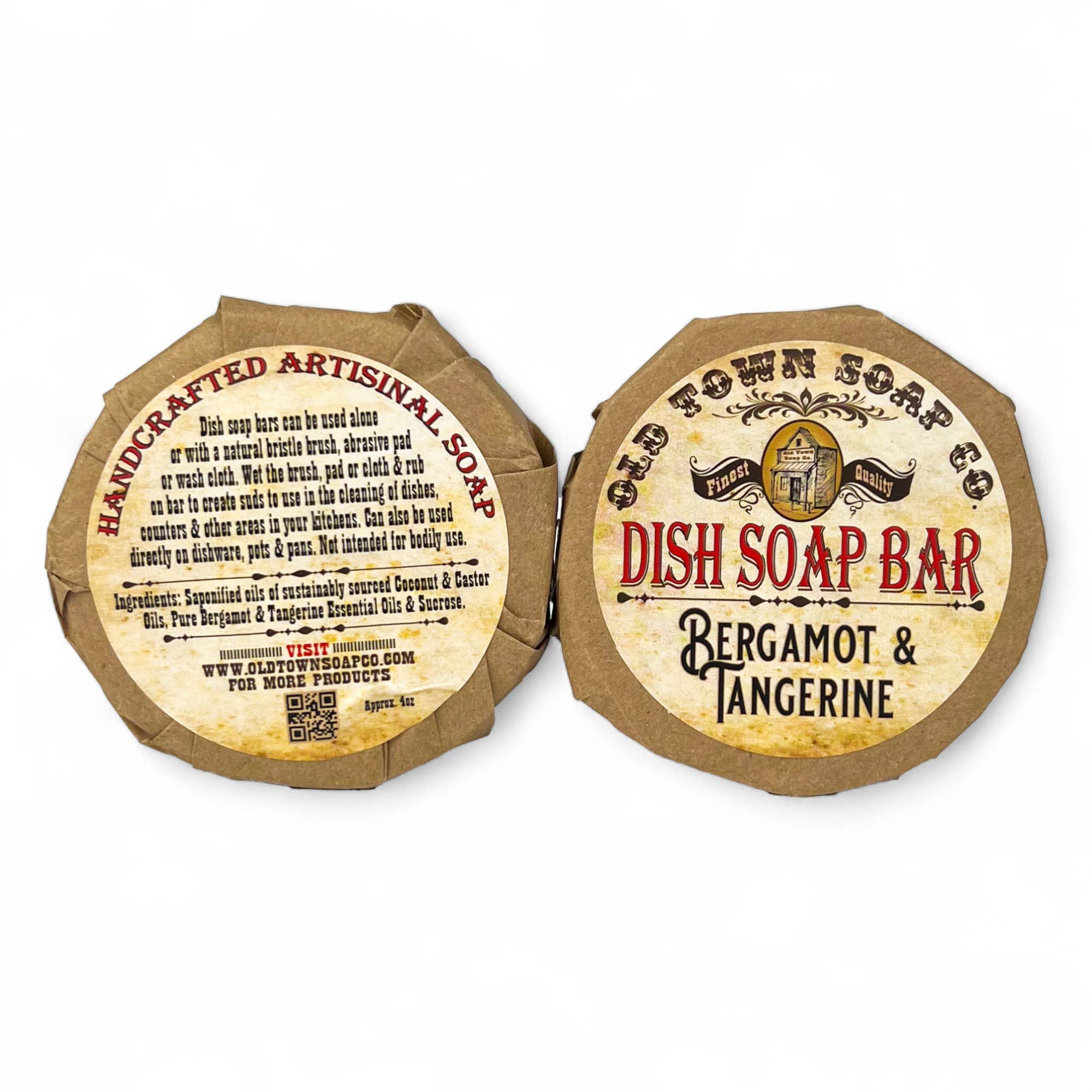 Old Town Soap Co. - Wholesale Dish Soap - Dish Soap Bar -Avail in 4 Scents -For Sparkling Clean Dishes8