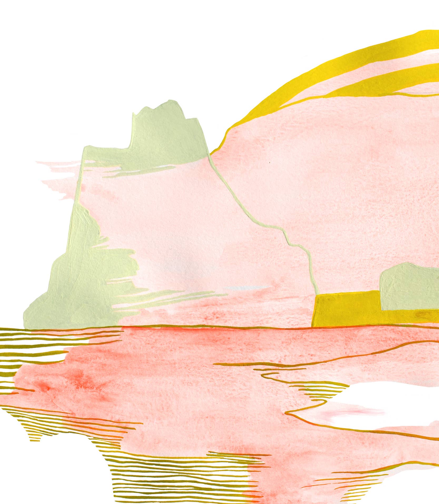 Juliann Choe - Wholesale Art Print - Olympic Coast Art Print1