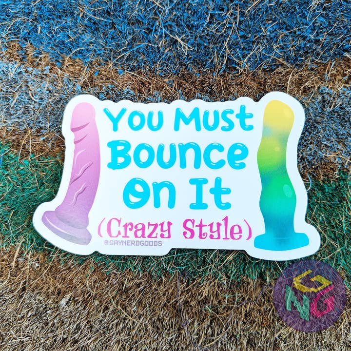 Autocolante Salta Nele por atacado de Gay Nerd Goods