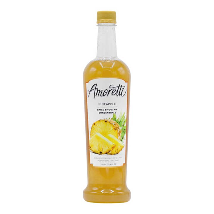 Amoretti Pineapple Bar and Smoothie Concentrate 25.4 fl. oz. WS-115AMMPINAPP for wholesale by FIXTUREDISPLAYS