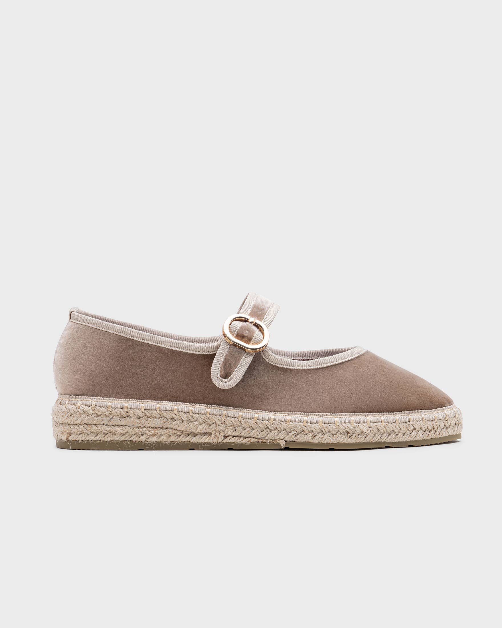 CEREZA – wholesale Flats – Women’s – Velvet Mary Jane Espadrille6