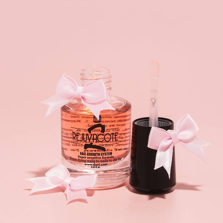 Duri Cosmetics - Vente Vernis à ongles durcisseur - Système de croissance des ongles Rejuvacote 2, formule super sensible, couche de base et couche de finition4