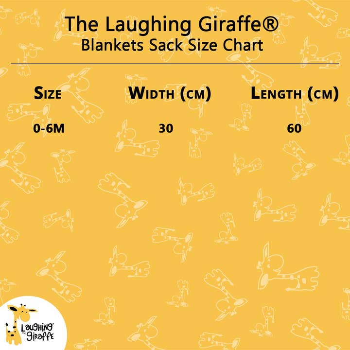 Laughing Giraffe – wholesale Sovsäck - Baby – Spädbarn Baby Sovpåse 6-Pack - Skrattande Giraff