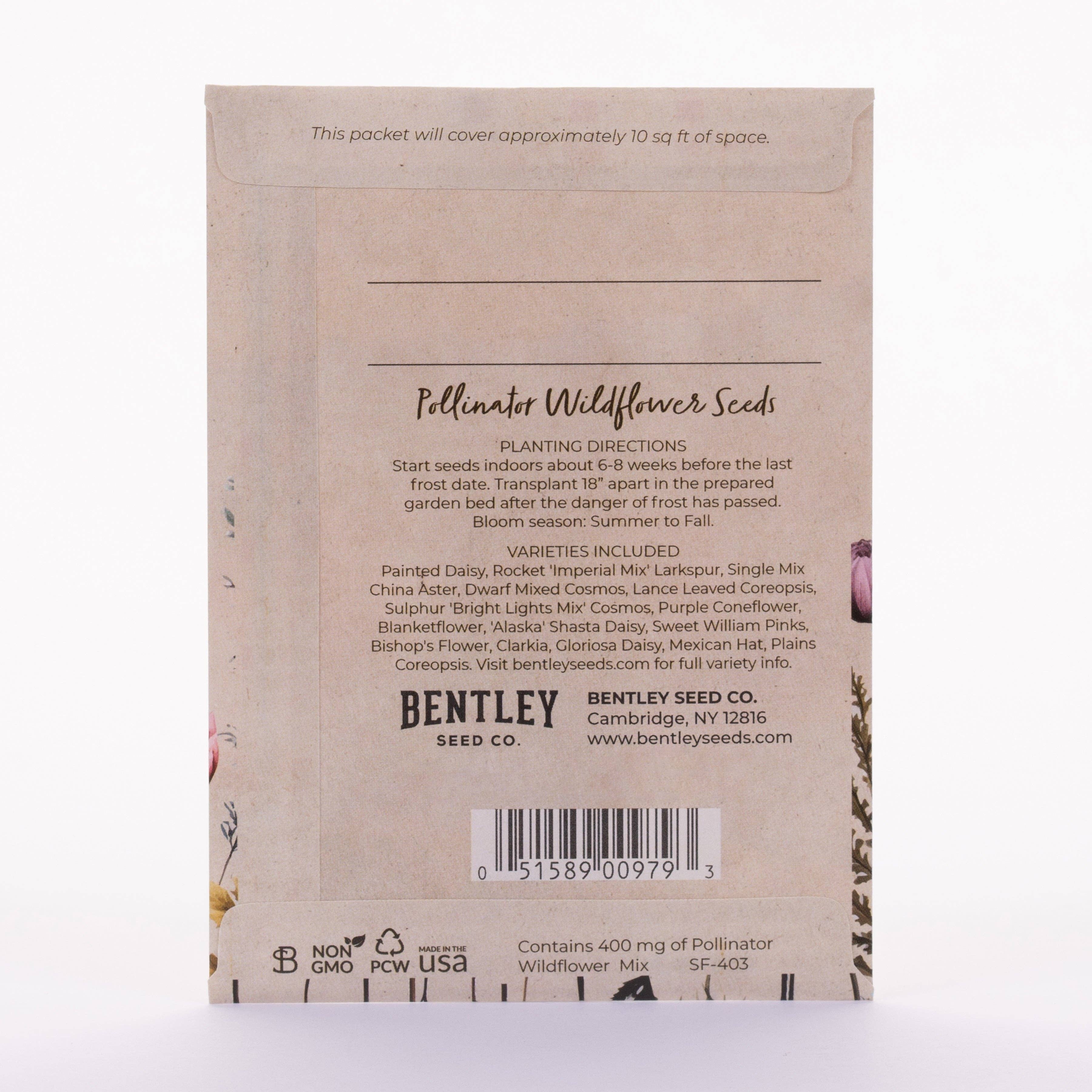 Bentley Seed Co. - Vente Cartes religieuses - Il rend tout beau - Sachets de graines de mélange de fleurs sauvages pollinisatrices1