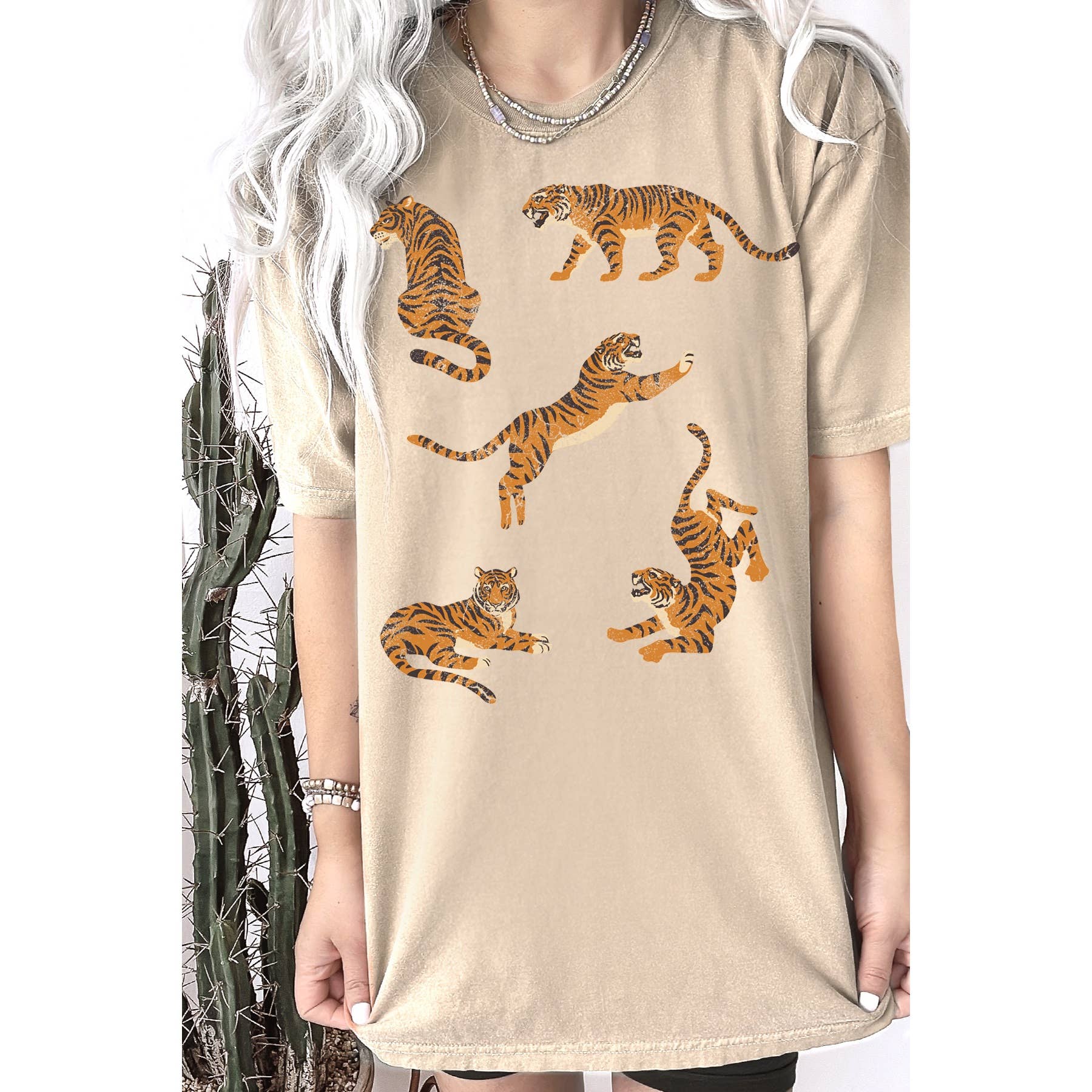 Amused by Blue - Wholesale Screen Printed T-Shirt - Women's - 5 TIGERS2