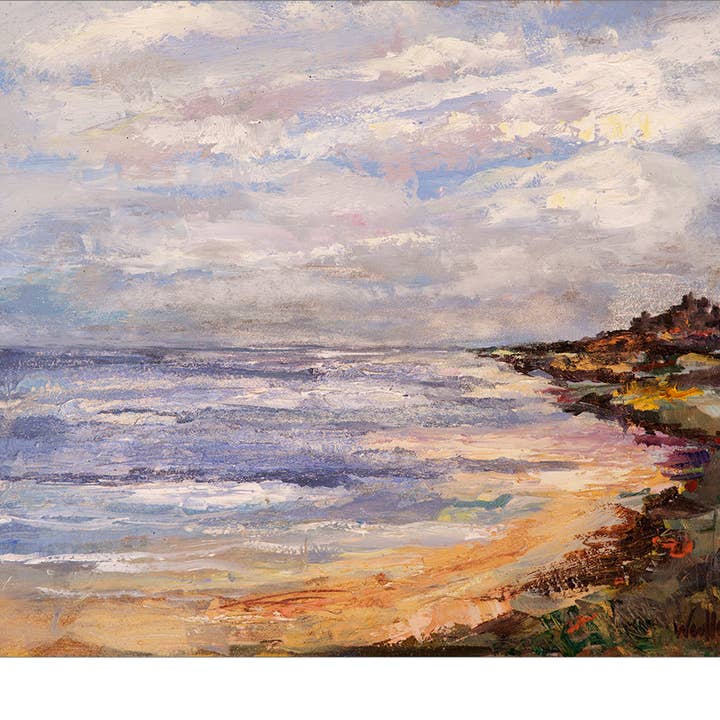 Kasteel Bamburgh - Giclée Print voor wholesale door The Laura Wallace Collection