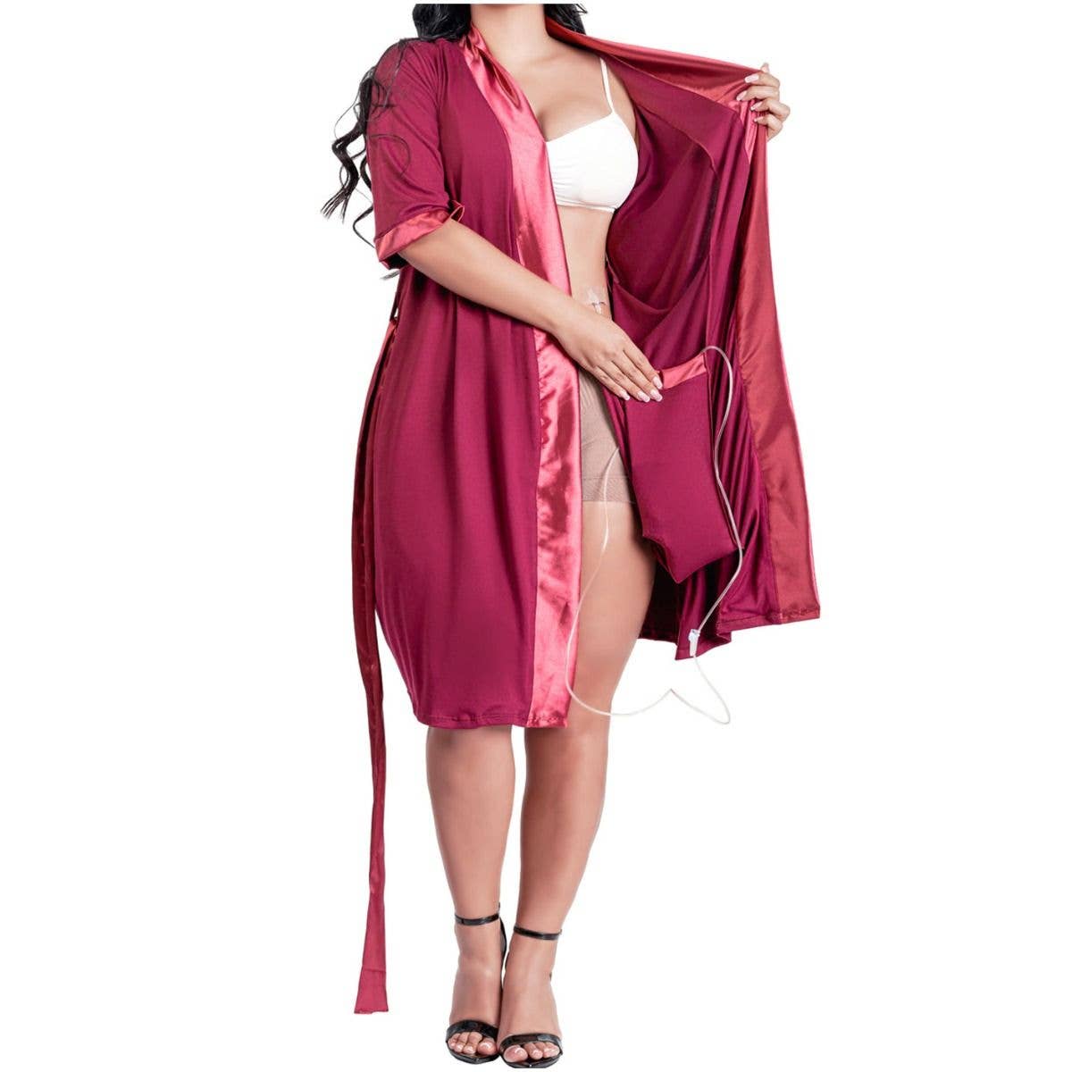 Lingerie Mart - Wholesale Robe - Women's - Kurvas Post Surgery Mastectomy Pajamas Women22