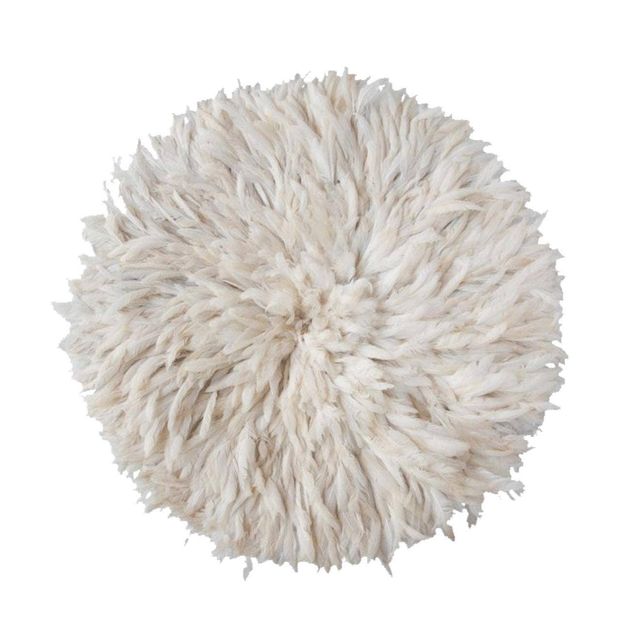 Juju Hat Wholesale - Wholesale Wall Accent - Authentic Juju Hat White Cream XL 40"-100cm African Wall Art1