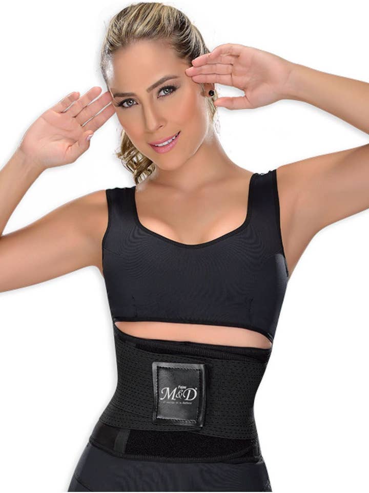 Fajas MYD 0152 Neoprene Waist Trimmer Trainer Workout Gym for wholesale by Lingerie Mart